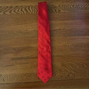 Men’s holiday Christmas silk tie